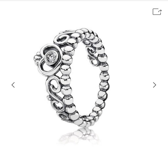 Pandora Jewelry - Pandora Princess Stackable Ring Size 9US